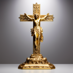Image of a golden crucifix